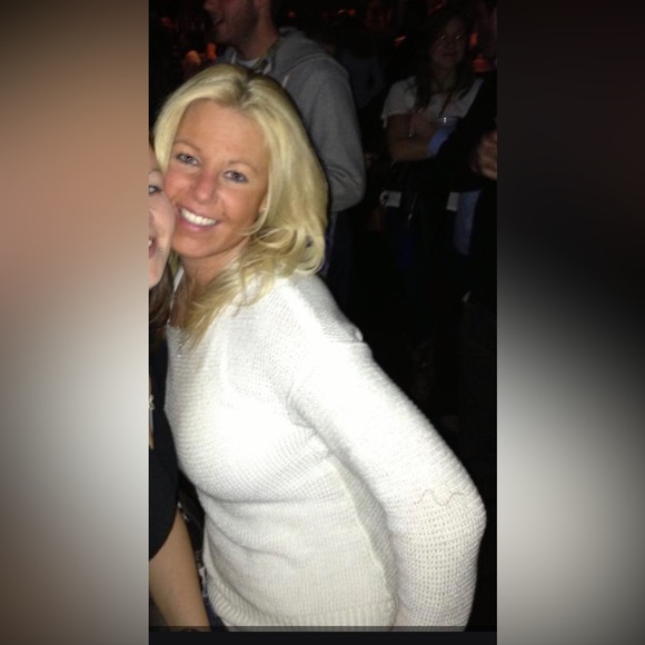 NWOT Say what knitted off one shoulder teal long sleeve shirt flattering - Picture 6 of 6